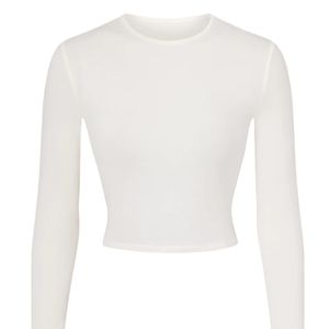 Vintage cropped long sleeve t-shirt